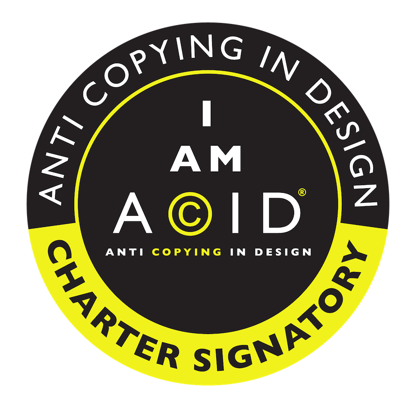 Logo confirming my support of anti copying in design