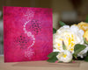 pink opal tezhip design fine art card